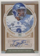 2019 Legacy Premium Edition Penmanship Bronze Prizm 3/35 Tyree Jackson Auto 0p9s