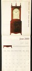 PREMIUM MILLENNIUM  YEAR 2000 CALENDAR  DEPICTING  ca. 1800 MASS. SHELF CLOCKS — photo 6