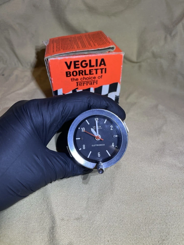 Reloj salpicadero Veglia Borletti Elettronico 52mm Ferrari, Fiat y Lancia. Foto 2 de 4