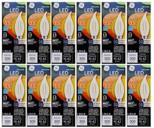 case of 12 bulbs GE Outdoor LED Decorative Light Bulb, 3.5 Watt 40 Watt