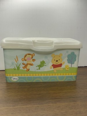 Empty Huggies Wipes Pop-Up Container Winnie the Pooh Piglet Tigger Disney