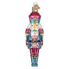 Old World Christmas Pastel Nutcracker Ornament 44276