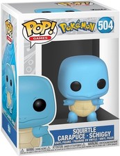 Gadget - Pokemon: Funko Pop!: Pop! Games - Squirtle (Vinyl Figure 504) -D- Funko