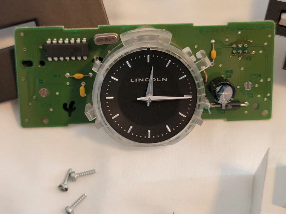 2008 Lincoln Town Car OEM Clock (NEW Light!) - Image 2 of 4