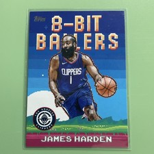 Topps 8-Bit Ballers James Harden Los Angeles Clippers 8B-16 2025-26