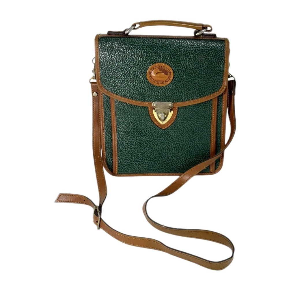 Dooney & Bourke Leather Green Vintage Bags, Handbags & Cases for