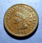 1883 Indian Cent  XF