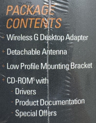 D-Link WDA-1320 802.11 g/b Wireless Desktop Adapter Brand New Sealed Fast Ship - Afbeelding 11 van 17