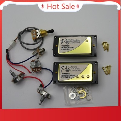 Original Epiphone Classic Pro Alnico Classic Pickups with 1V1T/2V1T/2V2T Wiring