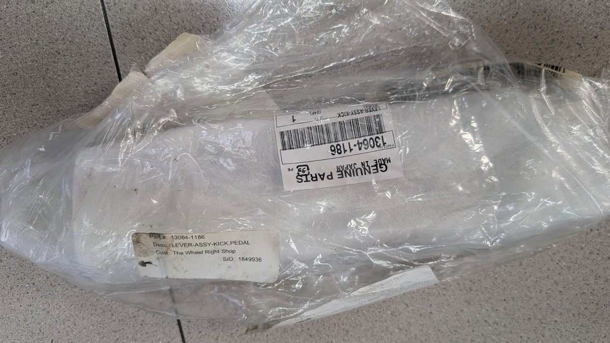 KAWASAKI KX250 KX 250 ENGINE KICK START LEVER 95-01 for sale