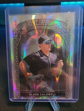 2024 Leaf Trinity STEEL S-87  Slade Caldwell #1/290 Bookend  Lava Diamondbacks