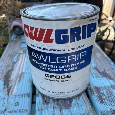 Awlgrip G2066 Topcoat Premium Polyester Urethane Extreme BLACK Paint QUART Boat