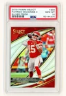 2019 Panini Select Patrick Mahomes II Silver Prizm Field Level #202 PSA 10