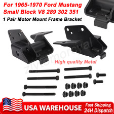 For 1965-70 Ford Mustang Lower Motor Mount Frame Bracket 289 302 351 Small Block