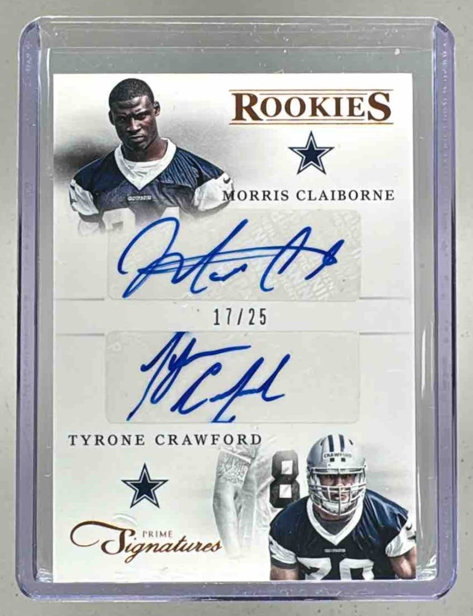 Tyrone Crawford Panini Prizm #296 Autograph
