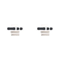 2X Bosch FÜHRUNGSHÜLSEN-SATZ Bremssattel Vorne Passend FüR Mazda 323 MX-3