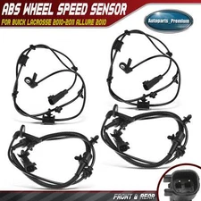 4x Front & Rear ABS Wheel Speed Sensor for Buick LaCrosse 2010-2011 Allure 2010