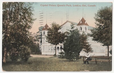 Crystal Palace Western Fair Queens Park London Ontario Canada c1908 Postcard