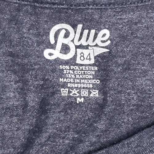 Camiseta Montana manga corta para hombre azul medio. 7064 Foto 4 de 4