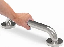 Stainless Steel Bath Safety Grab Bar 12 inch length 500lbs Capacity Chrome color