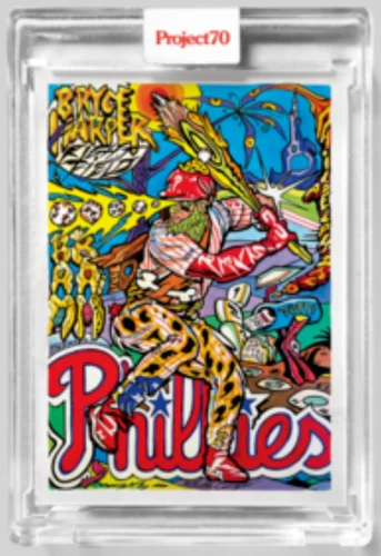 Topps Project 70 Bryce Harper by JK5 #341 Baseball Card Phillies