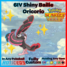 ✨ Shiny Bailie Oricorio 6IV ✨ Pokemon Scarlet & Violet 🚀 Fast 🚀