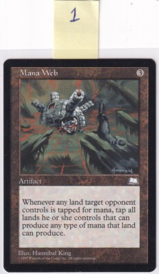 MTG マナの網 Mana Web WTH 英語版 4枚 Mana Web - Weatherlight - Magic the Gathering | eBay
