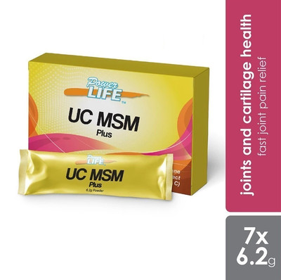 Powerlife UC MSM Plus 6.2g x 7 sachets (Fast Joint Pain Relief) DHL EXPRESS