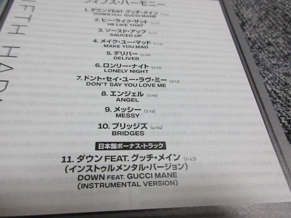 FIFTH HARMONY /JAPAN LTD CD OBI sticker BONUS TRACK - Image 2 of 4