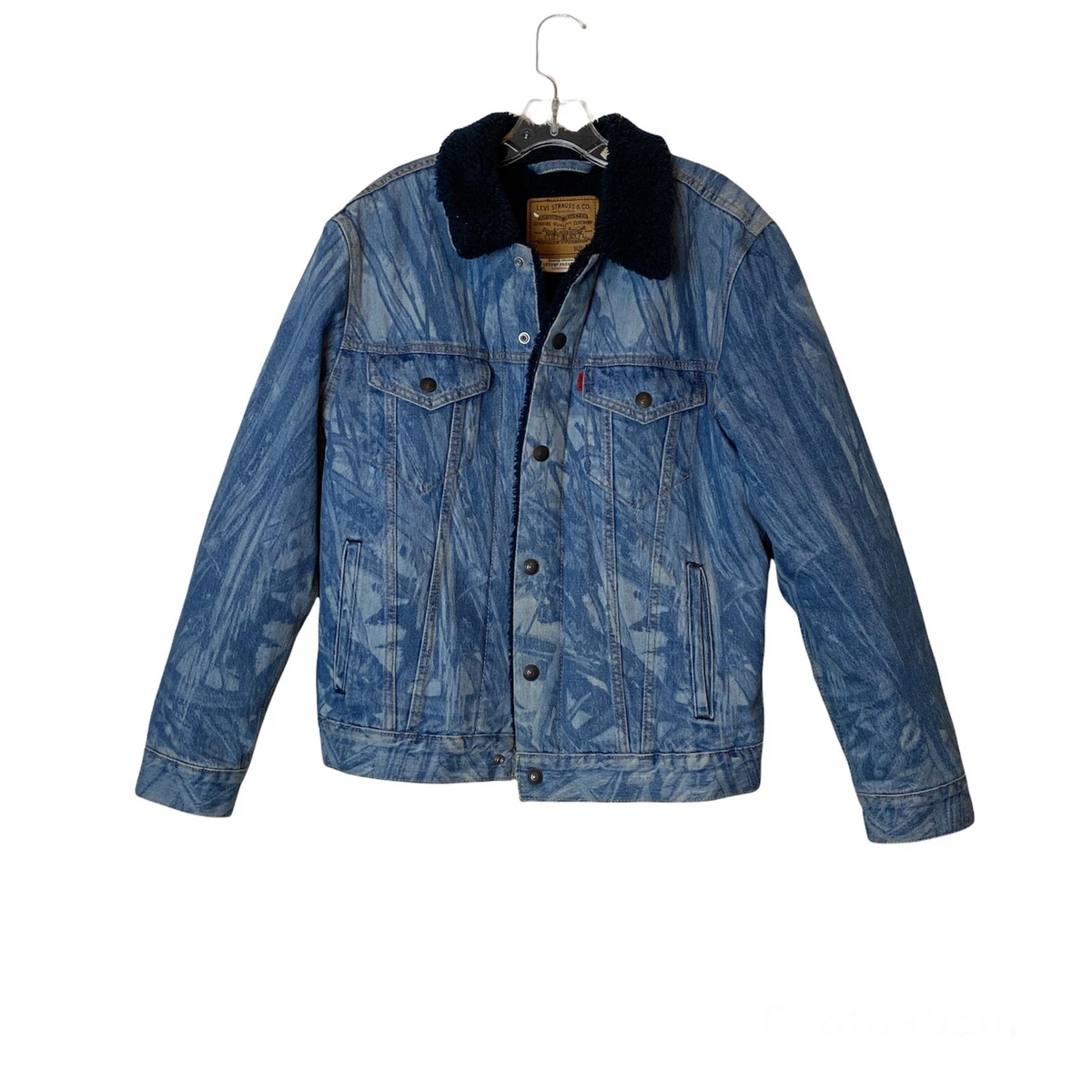 Justin timberlake outlet lined trucker jacket