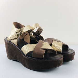 tan leather wedges uk