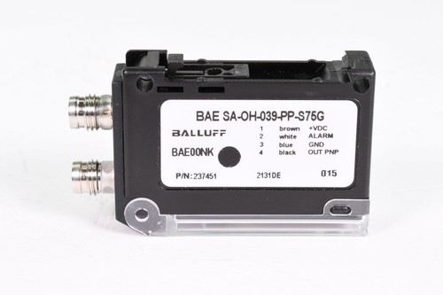 BALLUFF BAE00NK, BAE SA-OH-039-PP-S75G, Verstärker für optische Sensorköpfe - 第 8/8 張圖片