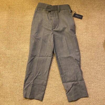Lord and Taylor Boys Gray Dress Pants ~ Size 4 ~ NWT ~ Never Worn