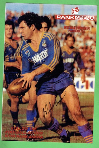 #F. 19 SIGNED PARRAMATTA EELS RUGBY LEAGUE PICTURES - Picture 7 of 20