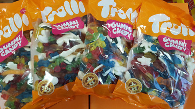 4 KG TROLLI,  FUN for ALL, süsser & bester Mixx, Fruchtgummi  ''100g je   0,71