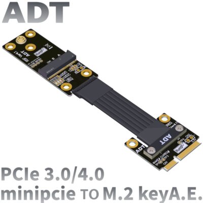 Mini Pcie To M.2 Key A.E Wireless Network Card Extension Adapter Cable