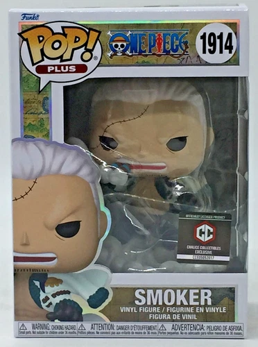 Funko Pop! One Piece PLUS Smoker #1914 Chalice Collectibles EX  W/ Protector