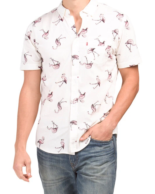 Chemise levis flamant rose hot sale