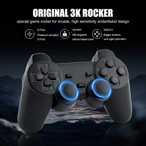 Console Videogiochi Retrò 40000+ Giochi TV Stick 64G 4K HDMI 2Wireless Controller - Foto 5 di 15