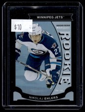 2015-16 O-Pee-Chee Update Black Foil Rookie Nikolaj Ehlers RC /100 Winnipeg Jets