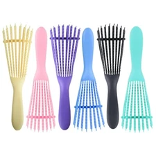 Detangling Hair Brush Scalp Comb Detangler Wet Dry Curly Natural Hair Antistatic