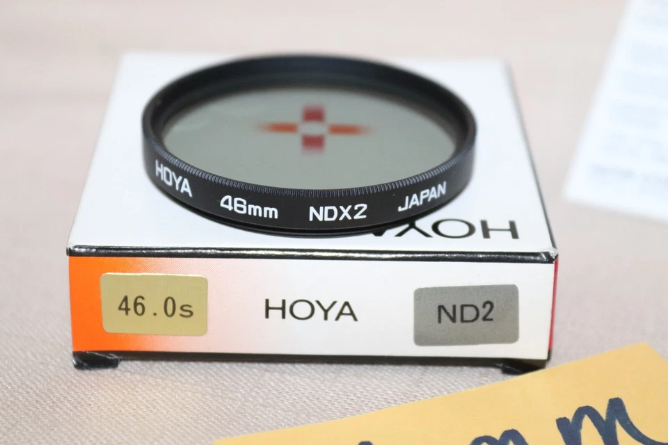 NEW Vtg HOYA 46mm NDx2 FILTER, Japan, 46mm Neutral Density ND2x - ND0.3 Filter - Image 2 of 4