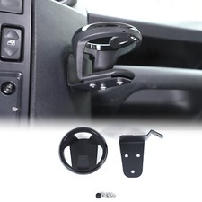 Alloy Black Dashboard Cup Holders Mount For Land Rover Defender 90 110 130 04-19