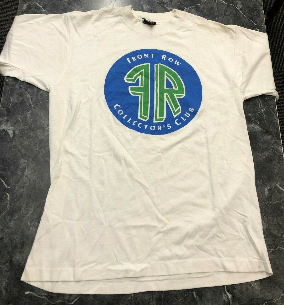 T Shirt Vintage Prima Fila Collezionisti Club Schermo Stars Best White