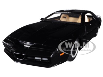 1982 PONTIAC FIREBIRD BLACK W/LIGHT K.I.T.T. KNIGHT RIDER 1/24