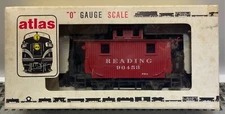 ATLAS O-Scale 2-Rail 🚂 #6253 4-Wheel Caboose Reading 90453- NOS