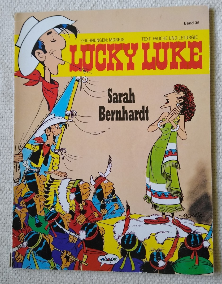 Lucky Luke Sarah Bernhardt IN GERMAN Morris | eBay