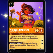 Mirabel Madrigal Gift of the Family - Super Rare - Lorcana Ursula's Return 18