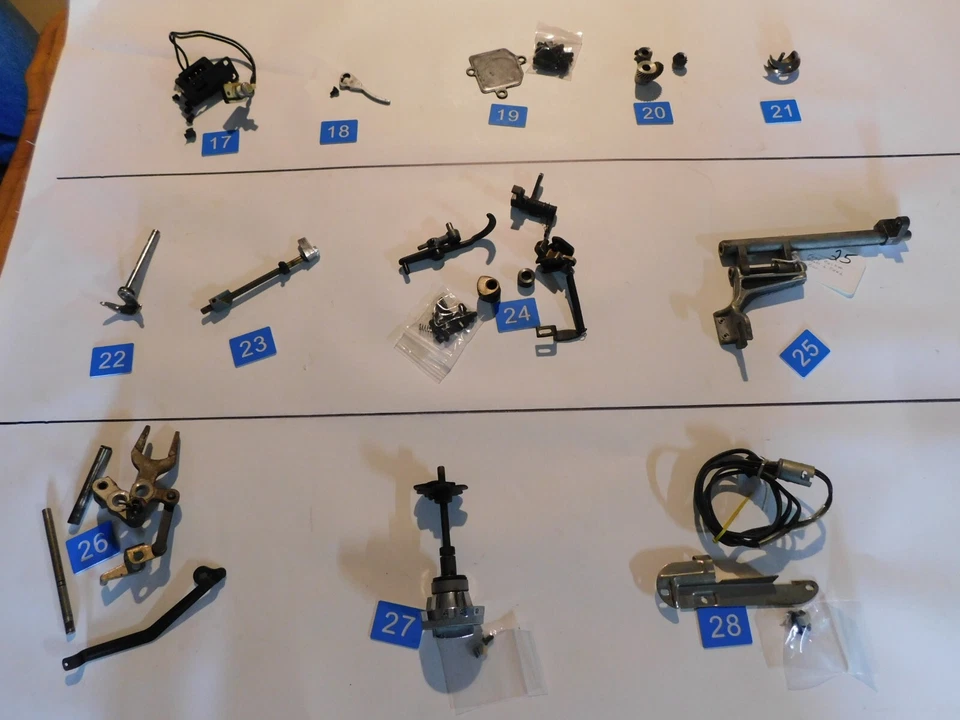 E5 Sears Kenmore 158 17741 Sewing Machine PARTS - Image 3 of 4