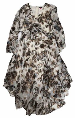 vince camuto floral chiffon dress Amazon.com: Vince Camuto Womens PTD Chiffon Maxi Dress Lavender 4 : Clothing, Shoes & Jewelry